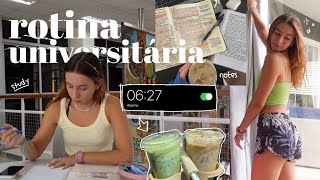 minha rotina universitária | um dia produtivo na faculdade