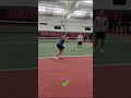 FOOTWORK CREATES SPACE. Space creates clean contact. #tennis #tennisdrills #tennisfootwork #tennis