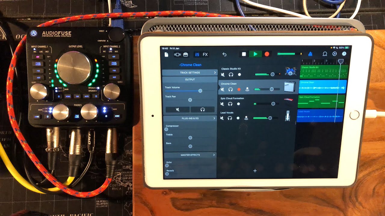 GarageBand How To Record Your Voice, Guitar & Bass Plus GB Drums