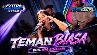 TEMAN BIASA voc. NIA ELVASARI [LIVE  FATIHMUSIc KUDU JOMBANG] FEAT FATIH LIGHTING & VIDIOTRONE