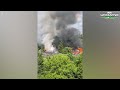 Watch moment Ukraine's attack drones blow up a massive Russian ammo dump in Donetsk