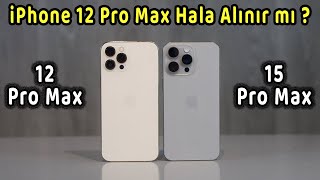 iPhone 12 Pro Max Hala Alınır mı ? | iPhone 15 Pro Max Karşılaştırma | PUBG Test