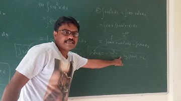 Reduction formula for integrating cot^n(x)dx