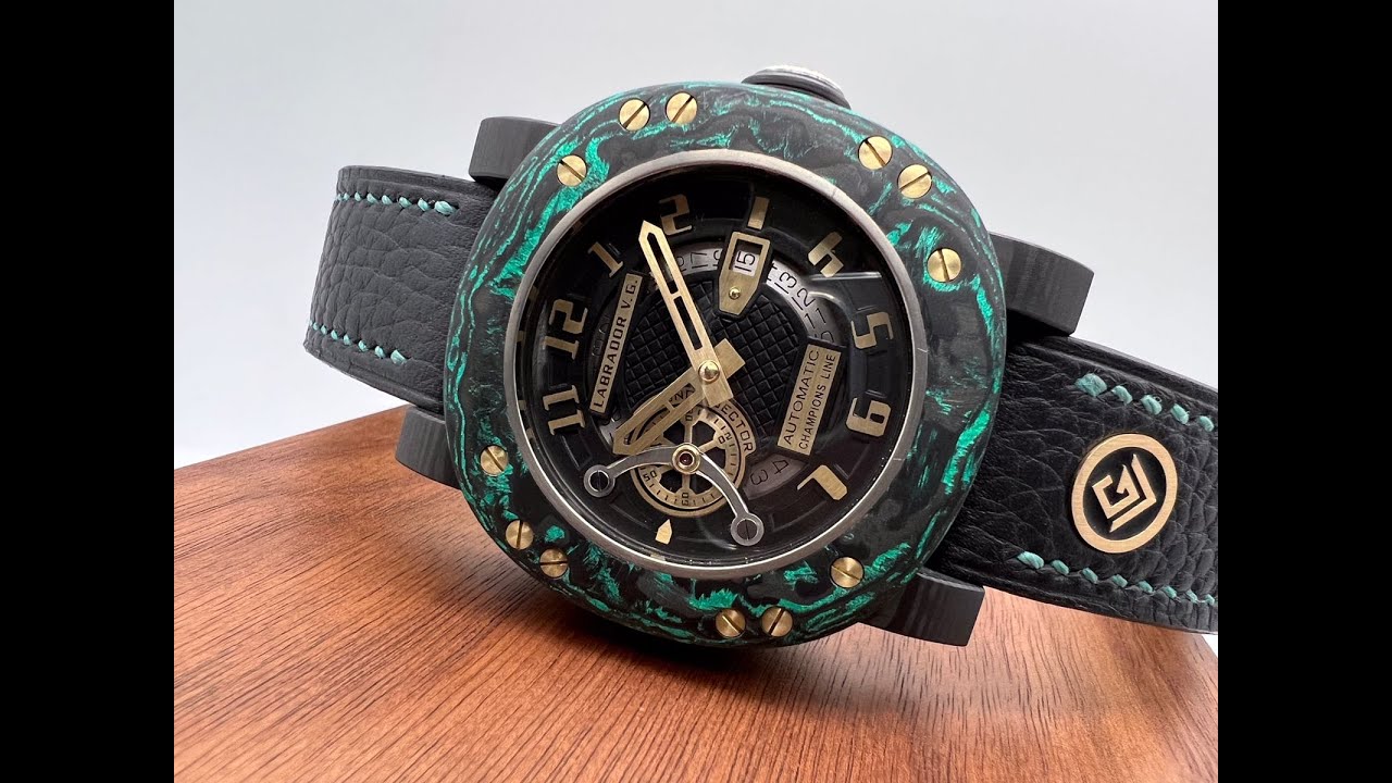 Обзор часов V.G. Gold-Titan-Carbon 48.5 mm GCBD191L48.5TG