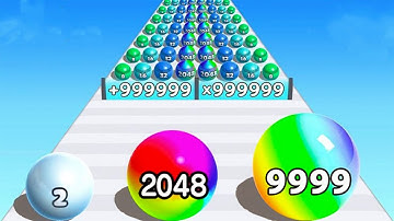 Ball Run 2048 - Satisfying ASMR Math Games