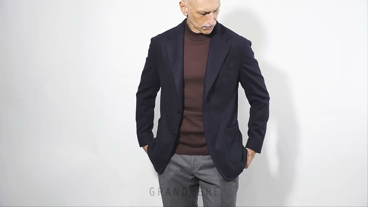 エルネスト ERNESTO ジャケット ネイビー DJP232311 B5029 / 6000
