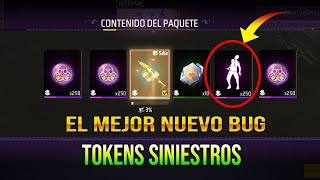 Nuevo BUG para OBTENER Muchos Token Siniestro Free Fire rapido como Conseguir el Emote Zombificado