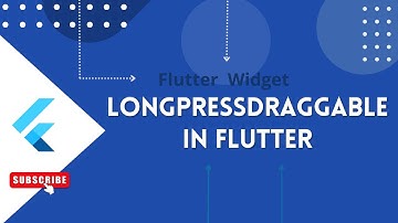 flutter tutorial:-   longPressDraggable In flutter