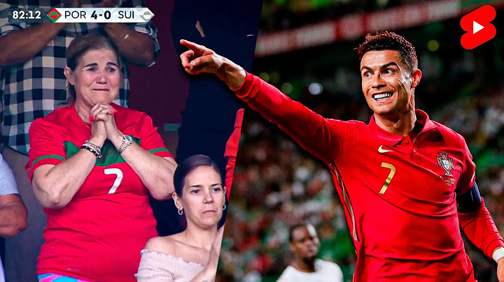 La MADRE de CRISTIANO RONALDO nunca OLVIDARÁ este PARTIDO #Shorts