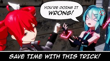 The FASTEST Way to Animate Hands in MMD【MikuMikuDance Beginner