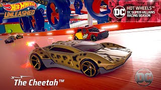 Hot Wheels Unleashed Dc Super-Villains Racing Season New Car The Cheetah