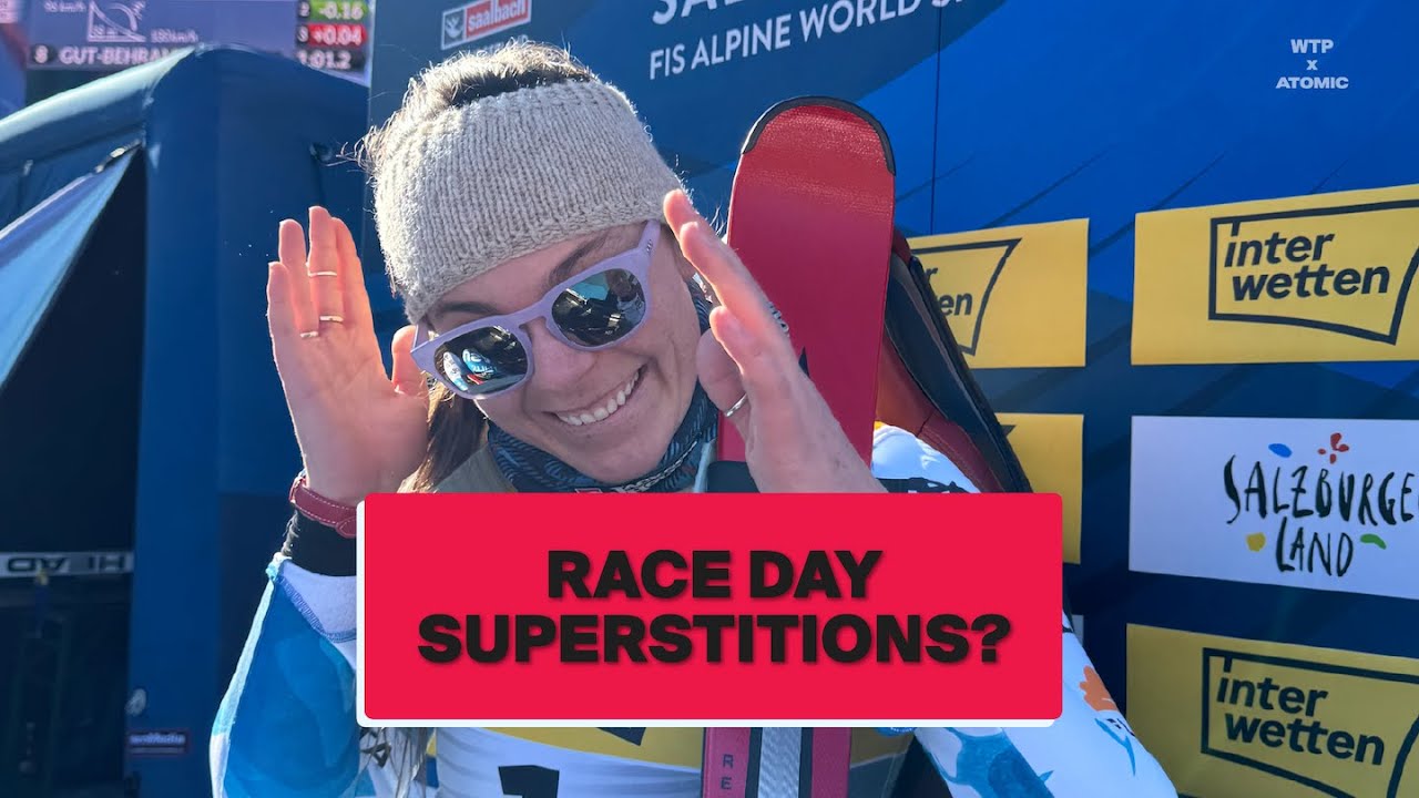 Race day rituals? Mikaela: frantically running around / Breezy ...