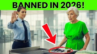 TSA Just BANNED These 10 Everyday Items for 2026 (Most Travelers Get Caught)