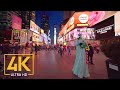 The evening streets of new york usa  4k city walking tour with city sounds