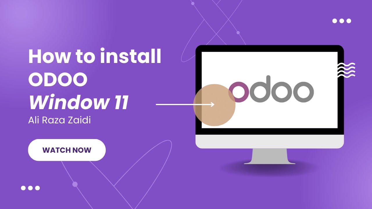 How to install Odoo 16 On Windows 11 - YouTube