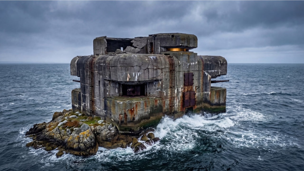 I Turned an Abandoned Military Ocean Bunker Into a Hidden Modern Luxury Home (ASMR)