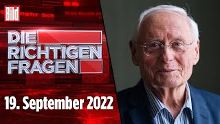 Die richtigen Fragen - 19. September 2022: Droht Deutschland der Komplett-Absturz? |