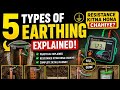 ⚡ 5 Types of Earthing Explained! Resistance Kitna Hona Chahiye? Full Practical Guide