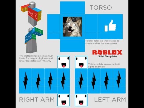 Making A Roblox Shirt Youtube - roblox dog shirt template