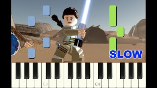 SLOW piano tutorial 
