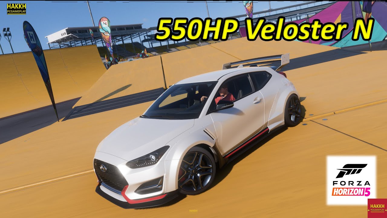 550HP Hyundai Veloster N Free Driving Forza Horizon 5 Gameplay