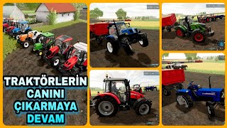 TRAKTÖRLERİ YİNE AŞIRI ZORLADIK. UMARIM PİŞMAN ETMEZLER /  Farming Simulator 22 mod / 55_ragnar