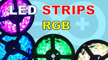 LED Strips & Arduino – RGB Color Control with PWM & MOSFETs