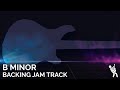 Emotional Retro Synthwave Backing Track Jam in B Minor / D Major | 85 BPM