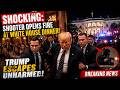 SHOCKING: Shooter Opens Fire at White House Dinner — Trump Escapes Unharmed!