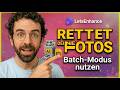Hunderte Fotos gleichzeitig verbessern: LetsEnhance.io Batch-Tutorial