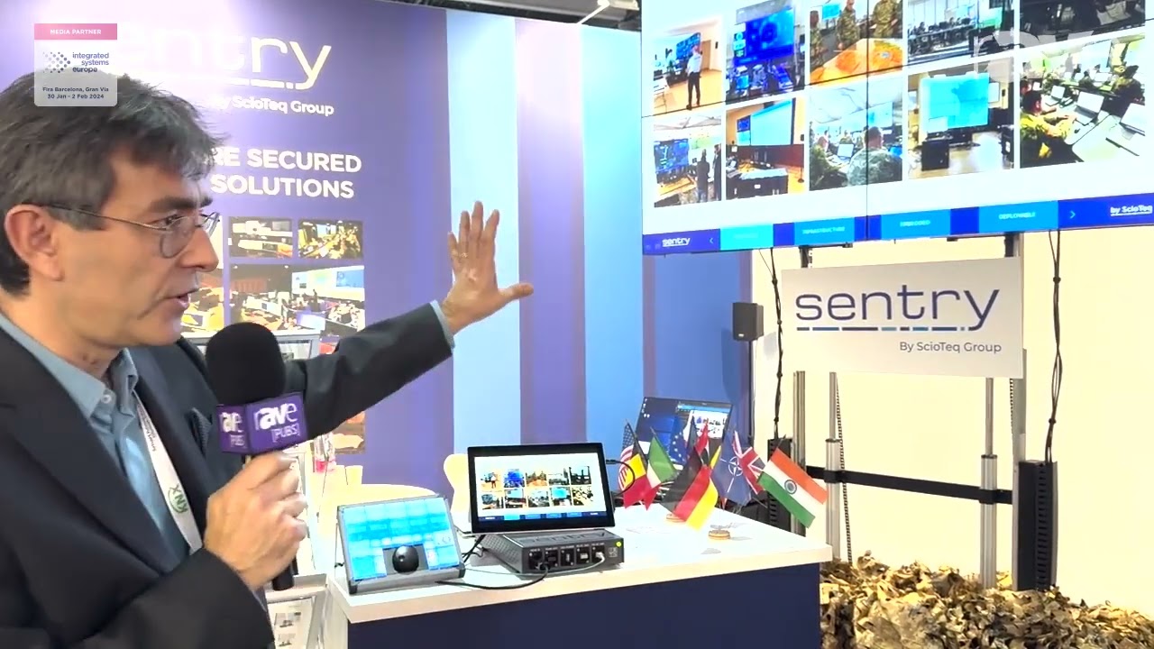 ISE 2024: SENTRY Talks Deployable Secured Video Wall Solutions for Mobile Command Cente