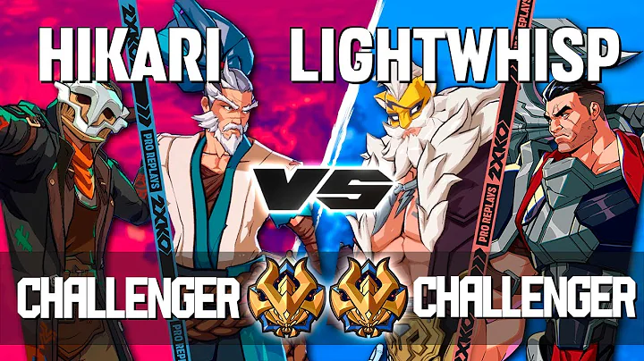 2XKO ▰ HIKARI (Yasuo-Ekko) vs LIGHTWHISP (Braum-Darius) ▰ 2XKO Pro level replays