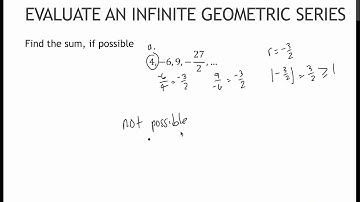 159 Evaluate Infinite Geometric Series (8.3)