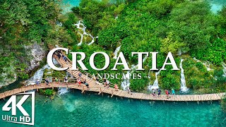 Croatia  4K Ultra HD  Relaxing Music With Beautiful Nature Scenes  4K Nature Relaxation