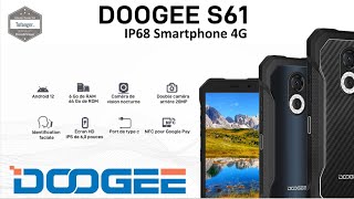 Tofanger : Unboxing Channel Видео Doogee S61 - Rugged Smartphone 4G - 6GB Ram & 64GB Rom - Android 12 - Unboxing