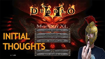 💢 MEDIAN XL INITIAL THOUGHTS - DIABLO 2 MOD 💢