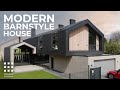 Modern barn house  scandinavianinspired design