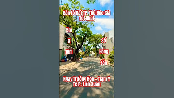 NGỘP BÁN GẤP LÔ ĐẤT CỰC ĐẸP #bán_đất_thủ_đức #thành_luân_bđs #bán_đất_tái_định_cư_linh_xuân