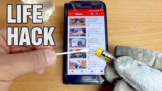 Touch Screen trick!! Life Hack - Dokunmatik ekran hilesi!!