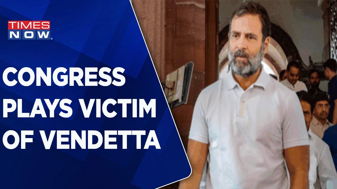 'Modi Surname' Slur Backfires | Rahul Disqualified As MP | Congress Says ' Sach Bolne Ki Saza'