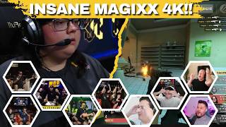 STREAMERS TO REACT TO CRAZY MAGIXX 4K SPRAY DOWN | SPIRIT V G2 | IEM COLOGNE MAJOR 2026 | CS2