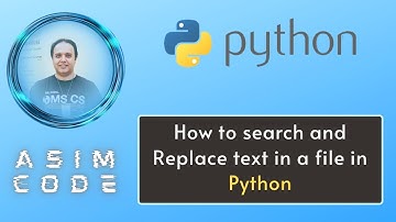 How to search and Replace text in a file in Python