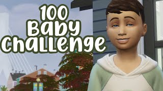 THE KIDS ARE SLEEPING OUTSIDE // THE SIMS 4: 100 BABY CHALLENGE PART 9