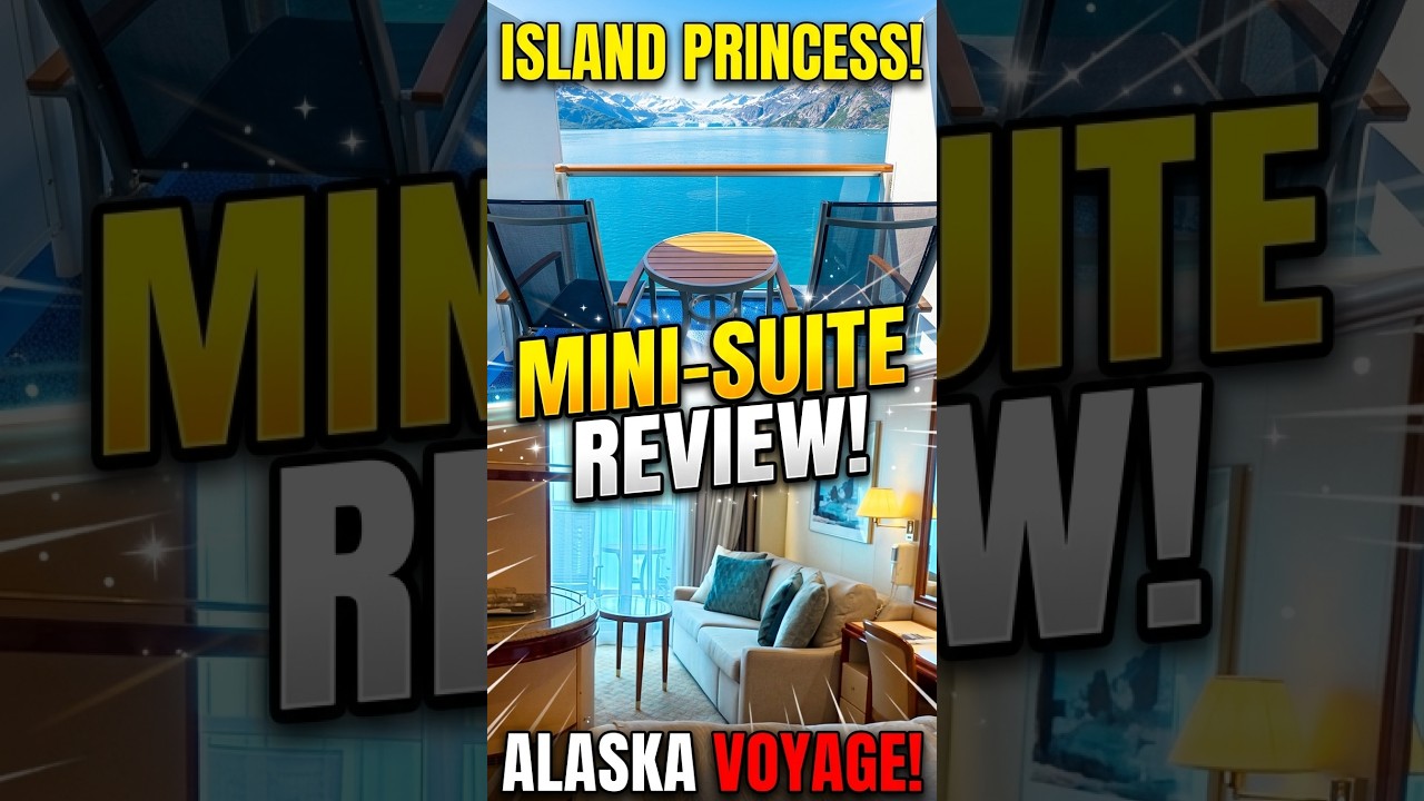 Island Princess Room C226 Category ME Mini Suite #alaska #cruise