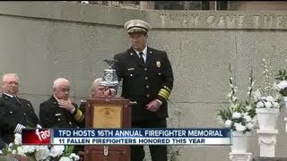 Fallen firefighters remembered at memorial service