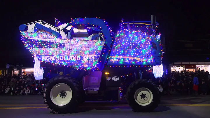 Calistoga Lighted Tractor Parade 2017
