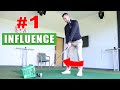 One of the biggest influences on clubhead speed  distance
