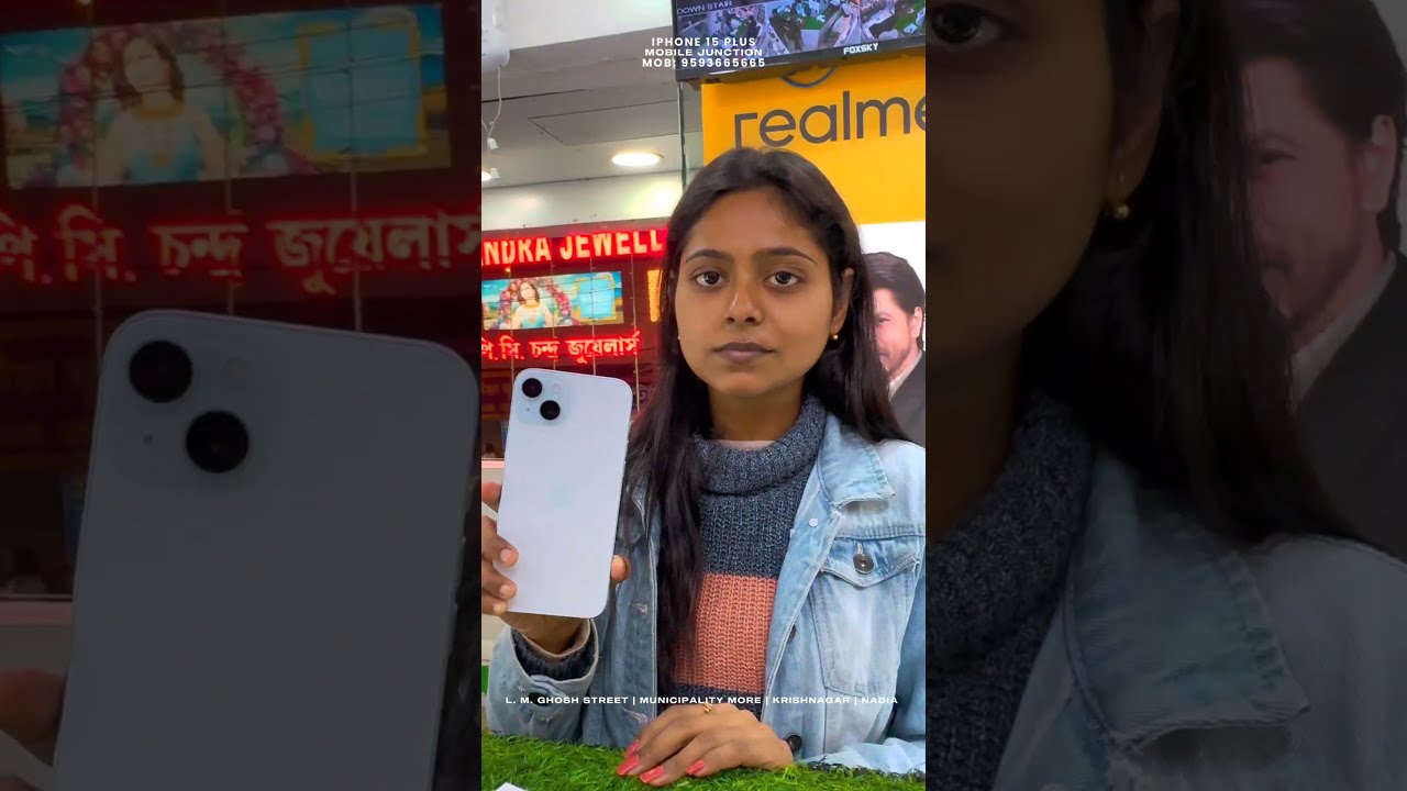  Iphone15plus Blue Unboxing 0 Down Payment 24 Months No Cost EMI Mobilejunctionknj