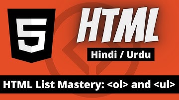 09. HTML Lists Made Easy: A Beginner