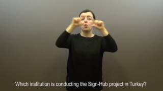 Which institution is conducting the project in Turkey?
